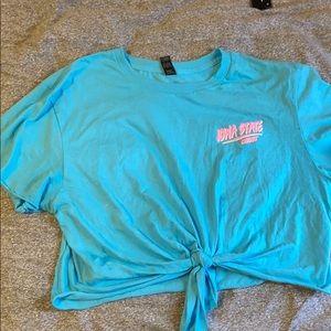 Custom Iowa state crop top